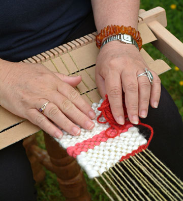 Weaving on a Small Frame